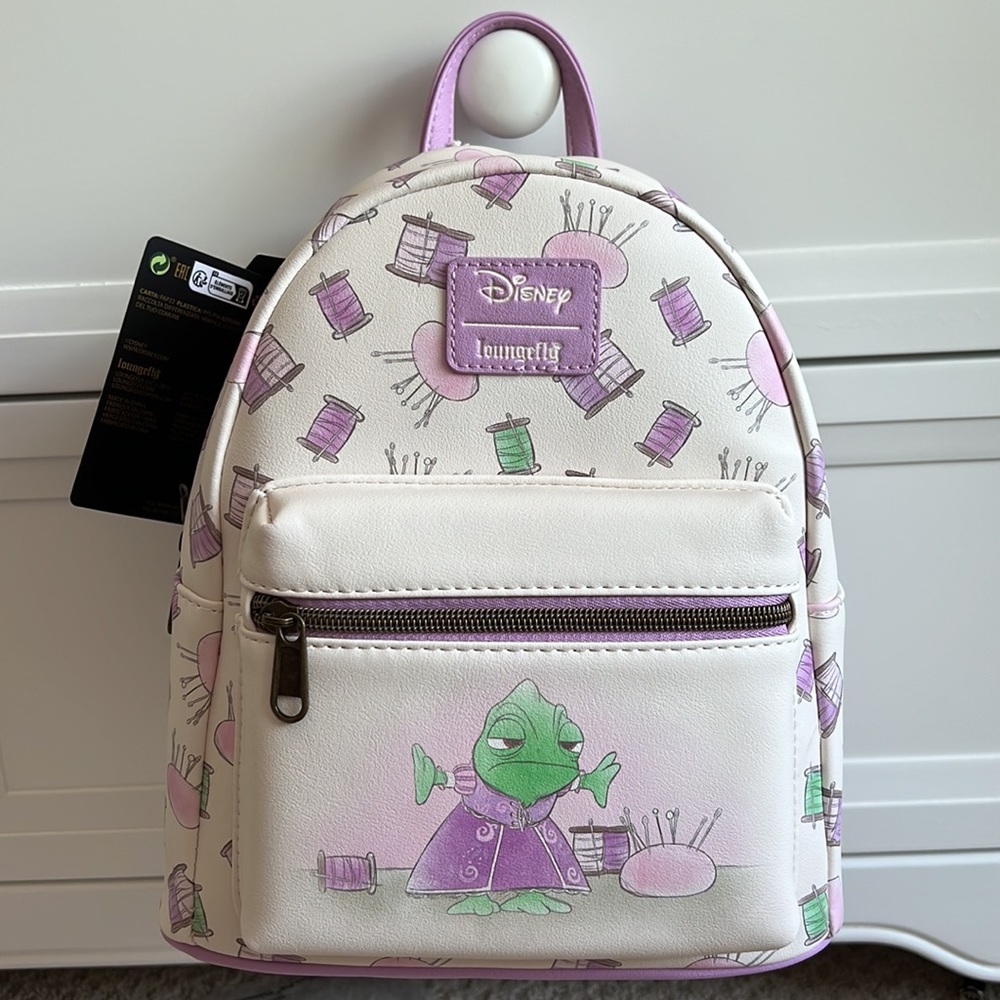 Loungefly Disney Tangled Pascal Dress Mini Backpack - Picture 6 of 6